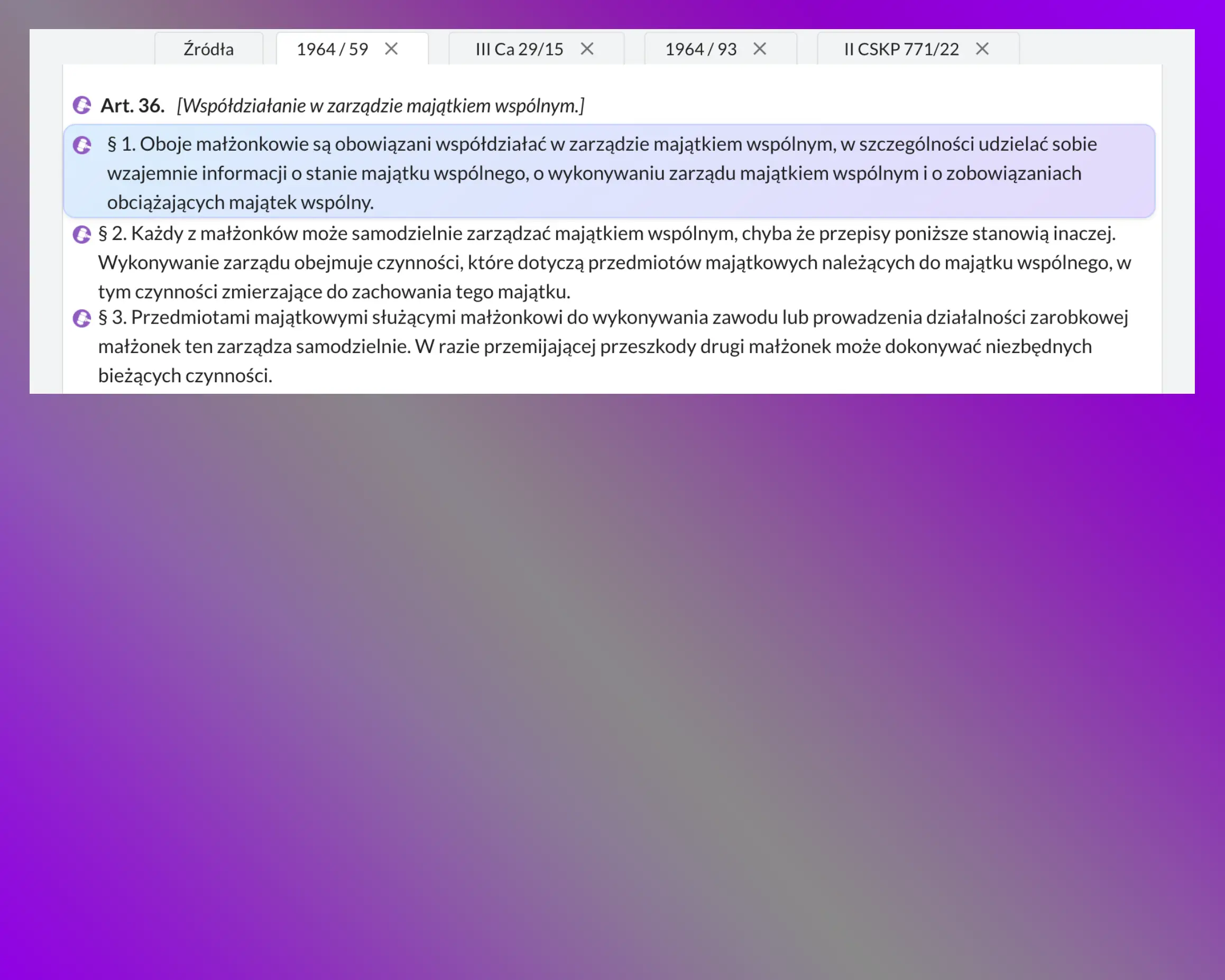 Platforma AI do wygodnych badań prawnych - analiza orzeczeń i ustaw online